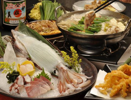博多の魚介料理・もつ鍋【博多壱】<span>博多で九州料理を一晩で堪能できる</span>