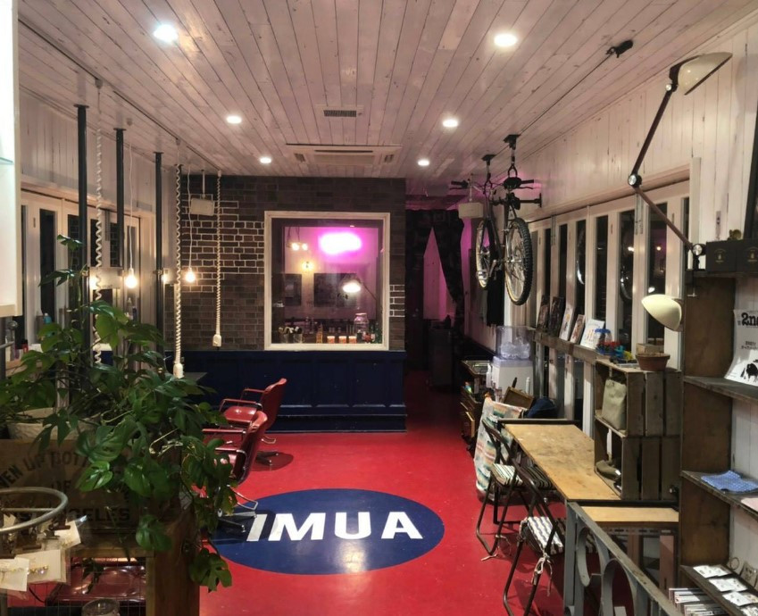 福岡市のカット・ヘアサロン【IMUA hair salon】<span>福岡市のお洒落な古着屋のようなヘアサロン</span>